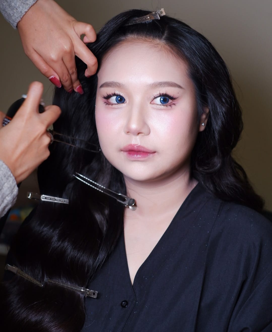 Makeup Douyin yang populer di China. Foto: Dok. Instagram @mariapangestu