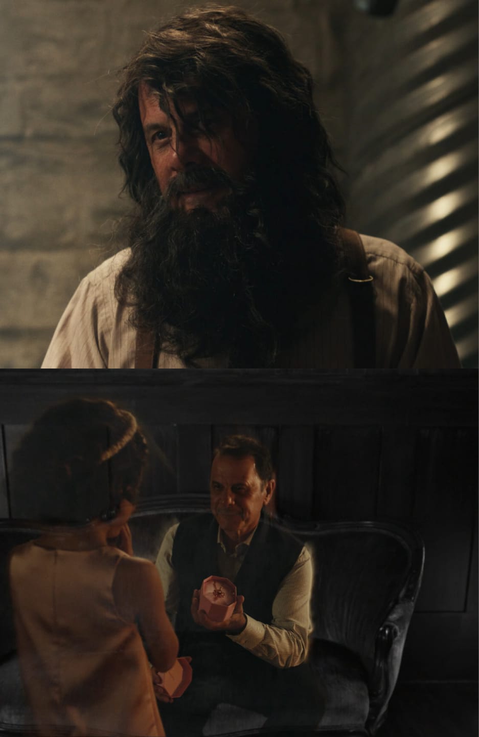 Edward Butera menjadi cameo. Foto: Dok. YouTube Ariana Grande