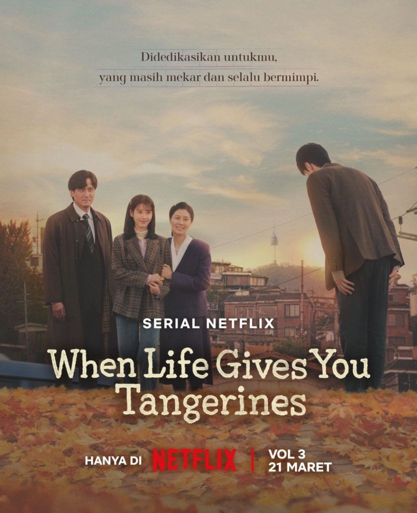Poster Drama Korea 'When Life Gives You Tangerines'. (Foto: Netflix)