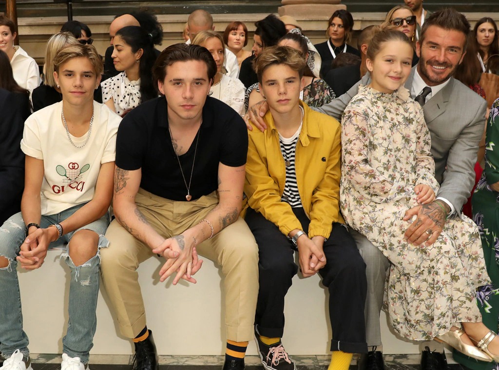 David bersama anak-anaknya di tahun 2019 (Foto: WireImage)