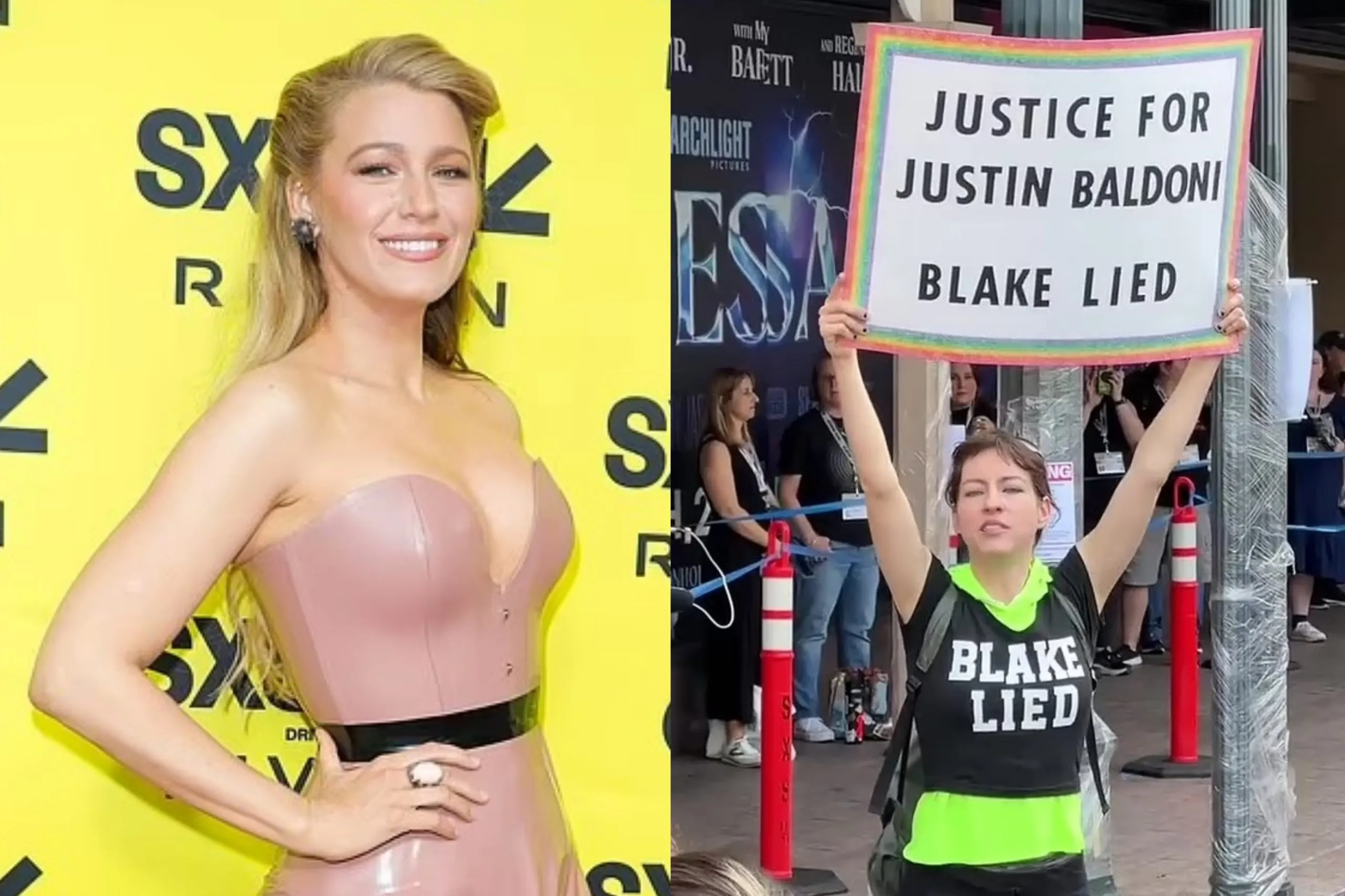 Fans Justin Baldoni Demo Blake Lively di Premiere ‘Another Simple Favor’