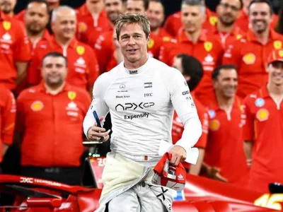 Brad Pitt ketakutan saat jadi pembalap di film 'F1' (Foto: Getty Images)