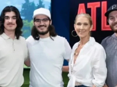 Celine Dion dan anak-anaknya (Foto: Instaram/celinedion)