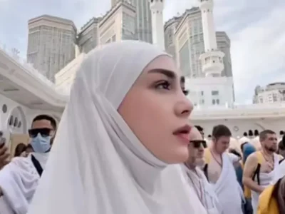 Potret Celine Evangelista setelah mualaf. Foto : Instagram/@celine_evangelista