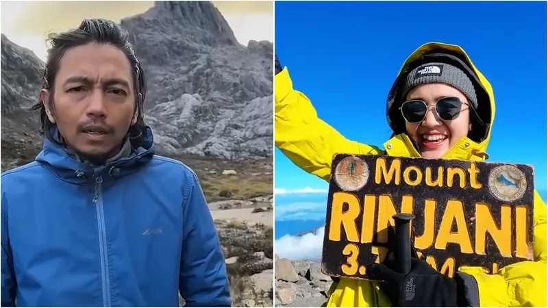 Kisah Menegangkan Artis Mendaki Gunung, Ada yang Nyaris Celaka