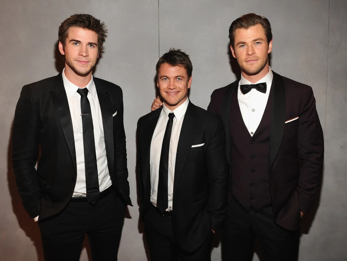 (Kiri) Liam, Luke, Chris Hemsworth (Foto: Getty)