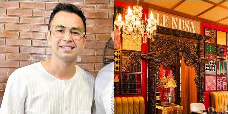 Potret Mewah Restoran Raffi Ahmad, Le Nusa Paris