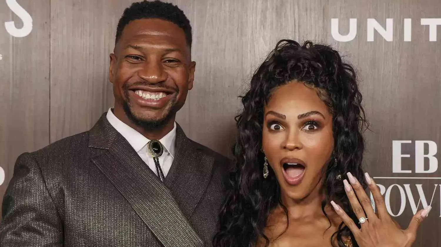 Digelar Tertutup, Jonathan Majors Menikah dengan Meagan Good