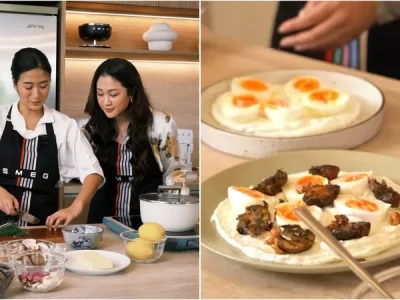 Resep buka puasa ala Chef Renata dan Sherina Munaf (Foto: Instagram/sherinamunaf)