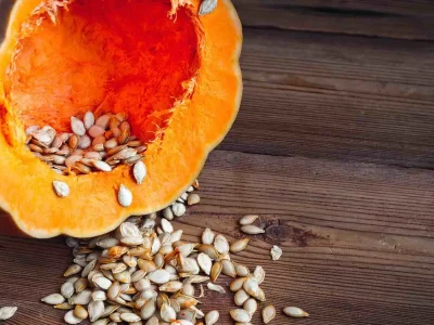 Biji labu memiliki kemampuan untuk mengatasi diabetes. Foto : Adobe Stock