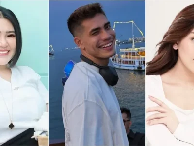 Gaya Sahur 3 Selebriti Bareng Warga Sekitar (Foto: Instagram/viavallen, aisar_khaledd, ayutingting92)