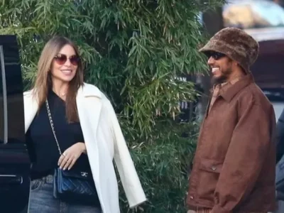Sofia Vergara dan Lewis Hamilton. Foto : BACKGRID