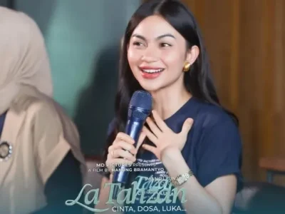 Ariel Tatum jadi pelakor di film ‘La Tahzan’ (Foto: Instagram/latahzanmovie)