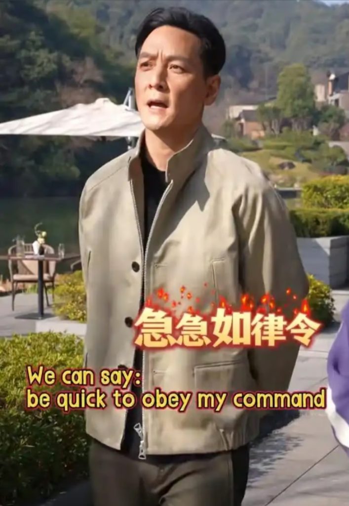 Daniel Wu saat mengajar menggunakan referensi film ‘Ne Zha 2’ (Foto: Dok. Baidu)