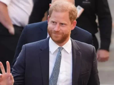 Pangeran Harry saat datang ke Pengadilan Banding (Foto: PA/Jonathan Brady)
