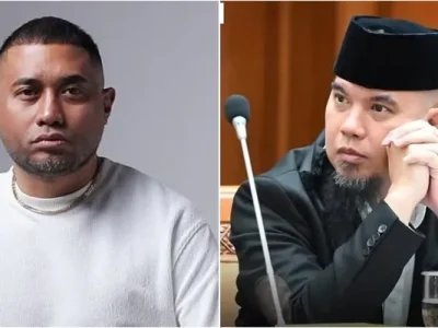 Rayen Pono laporkan Ahmad Dhani (Foto: Instagram/rayenpono, dhaniperwakilanrakyat)