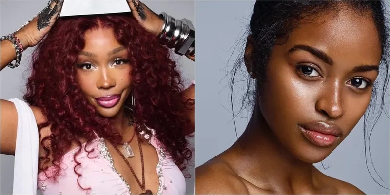 Rahasia Glossy Lip di Bibir Tebal ala SZA, Dijamin Bikin Makin Pede