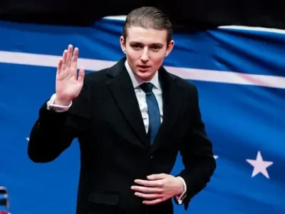 Barron Trump, anak bungsu Presiden Amerika Serikat. (Foto: Haiyun Jiang for The New York Times)