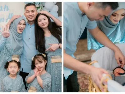 Zaskia Gotik menggelar acara aqiqah. Foto : Instagram/zaskia_gotix