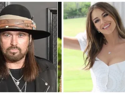 Billy Ray Cyrus dan Elizabeth Hurley. Foto : Instagram/elizabethhurley1