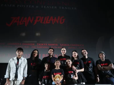 Pemutaran perdana film horor terbaru 'Jalan Pulang'. (Foto: Reza/Nyata)