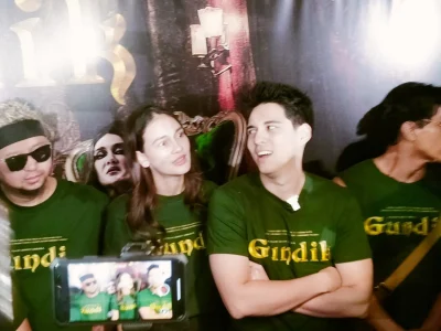 Luna Maya dan Maxime saat promosi film 'Gundik’. (Foto: Yanuar/Nyata)