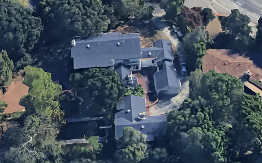 Rumah Sydney Sweeney dan Jonathan Davino di Bel Air, California. Foto : Istimewa