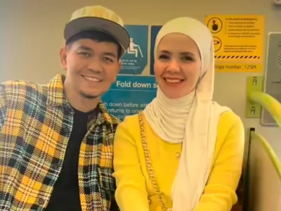 Potret Indra Bekti bersama istri. Foto : Instagram/indrabekti