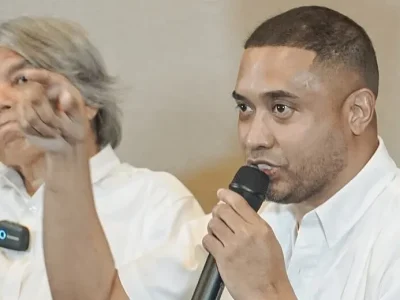 Potret Rayen Pono yang melaporkan Ahmad Dhani. Foto : Instagram/rayenpono