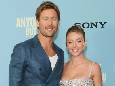 Glen Powell dan Sydney Sweeney digosipkan pacaran. Foto: Dok. Dia Dipasupil/Getty