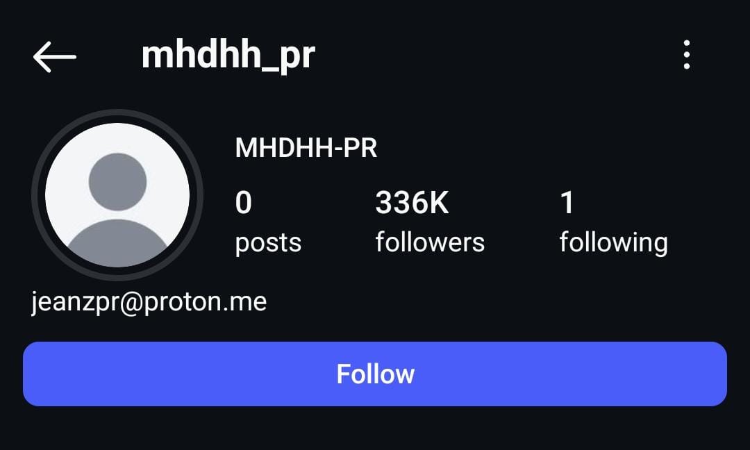 Akun Instagram milik orangtua NewJeans. Foto: Dok. Instagram
