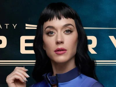 Katy Perry resmi pernah terbang ke luar angkasa. Foto: Dok. X @blueorigin