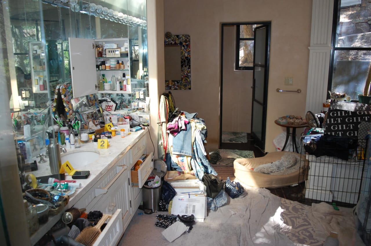 Kondisi rumah Gene Hackman dan Betsy Arakawa. Foto: Dok. Kepolisian Santa Fe