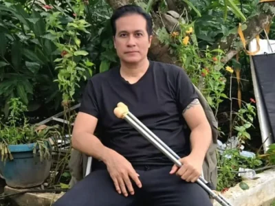 Adjie Pangestu alami cedera parah. Foto: Dok. Instagram @adjiepangestu