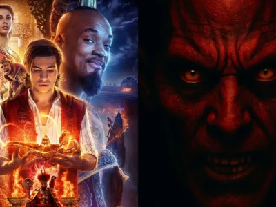 Film Aladdin akan dibuat versi horor. Foto: Dok. Kolase IMDb, Empire Studios