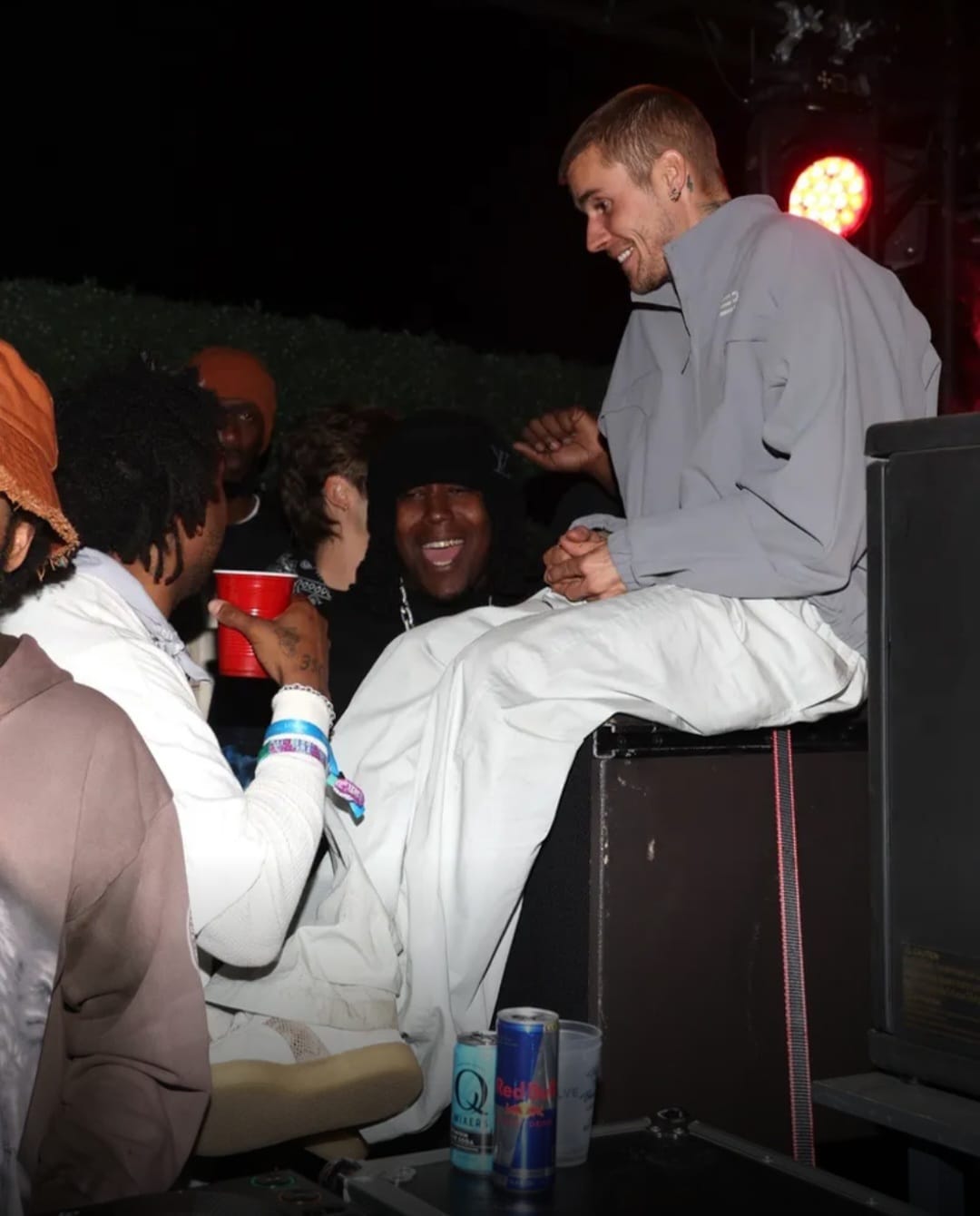 Justin Bieber di acara private party di Coachella. Foto: Dok. TMZ