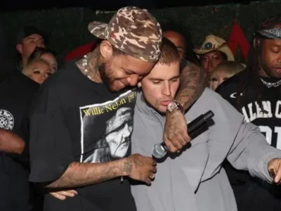 Justin Bieber menghadiri private party di Coachella. Foto: Dok. TMZ