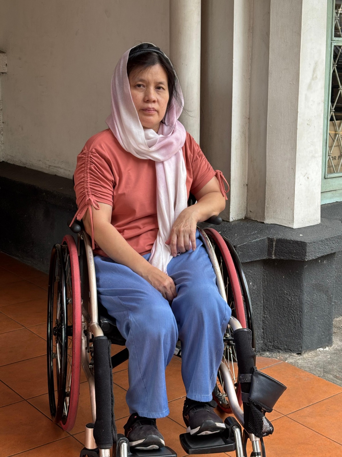 Ida sudah menggunakan kursi roda selama 36 tahun. Foto: Dok. Reza/Nyata