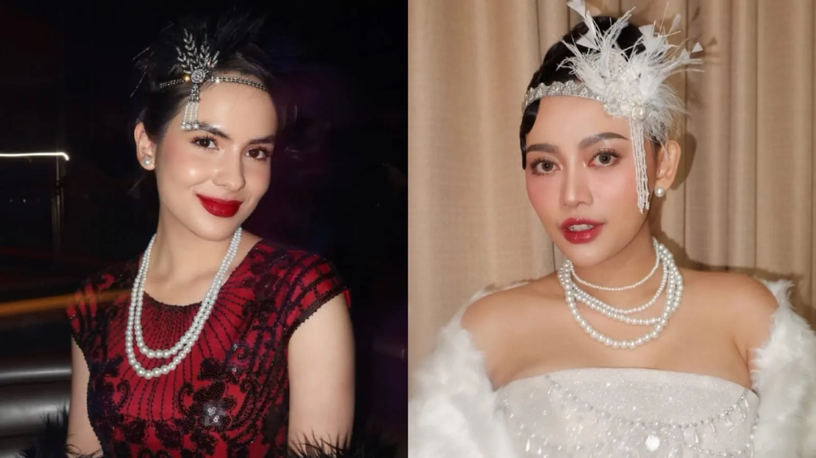 Pesona Para Selebriti Tampil Vintage ala The Great Gatsby Look