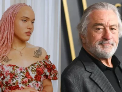 Airyn, anak Robert De Niro yang kini menjadi transgender. Foto: Dok. Kolase Them Magazine, Getty Images