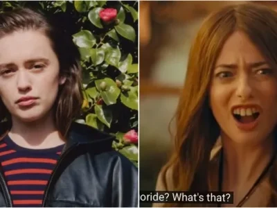 Aimee Lou Wood, pemeran ‘The White Lotus’ kesal pada parodi karakternya (Foto: Instagram/aimeelouwood, Dok. SNL)