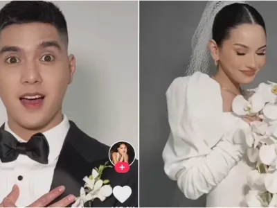 Al Ghazali dan Alyssa Daguise (Foto: TikTok/alyssadag1)
