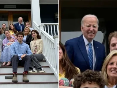 Foto Paskah keluarga Joe Biden diduga editan (Foto: X/JoeBiden)