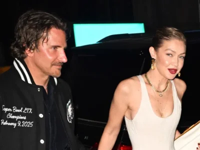 Gigi Hadid datang merayakan ulang tahun ke-30 bersama kekasihnya, Bradley Cooper. Foto: Dok. InstarImage