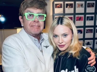Elton John dan Madonna berdamai (Foto: Instagram/madonna)