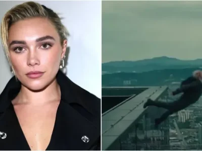 Florence Pugh lakukan adegan berbahaya demi ‘Thunderbolts’ (Foto: Instagram/florencepugh, X/Fandango)