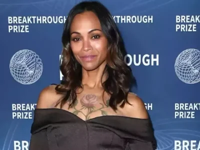 Tato baru Zoe Saldana (Foto: Filmmagic/Steve Granitz)