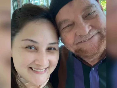 Ayah Mona Ratuliu meninggal. Foto : Instagram/monaratuliu