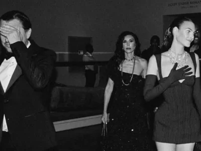 Leonardo DiCaprio diam-diam datang ke Met Gala 2025 bersama kekasihnya, Vittoria Ceretti (Foto: Instagram/vogumagazine)