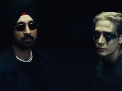 Diljit Dosanjh dan Jackson Wang (Foto: Instagram/88rising)